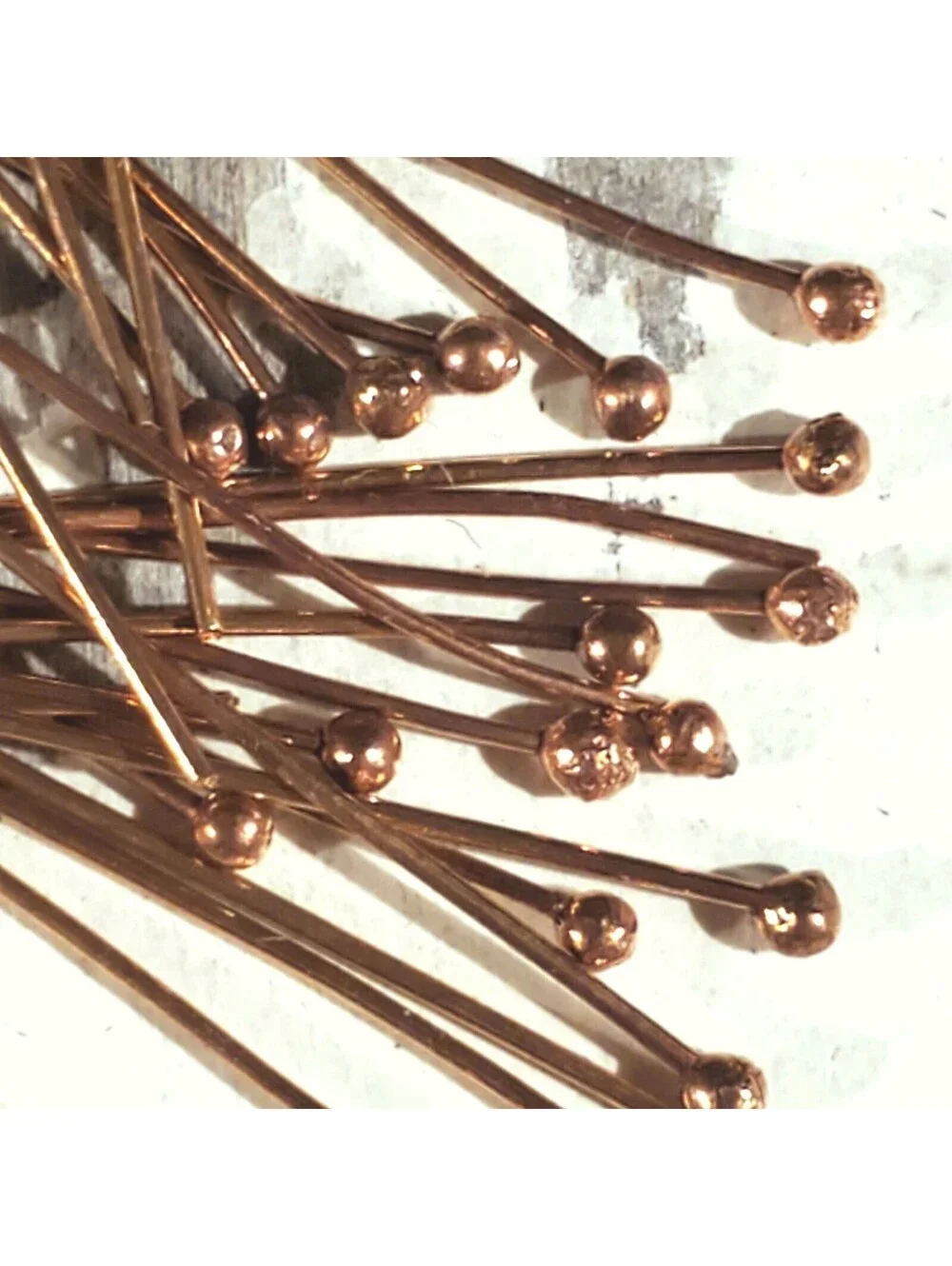 Solid Raw India Copper Handmade 0.75
